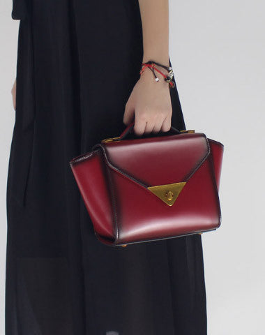 Handmade Leather handbag shoulder bag winged for women leather crossbody bag - EverHandmade