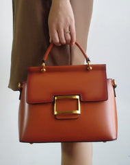 Women Leather Handbag Purse Shoulder Bag for Women Leather Crossbody Bag - EverHandmade