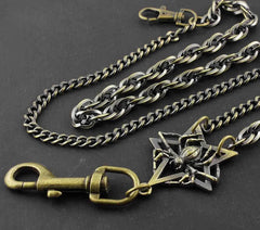 Metal Brass Spider Wallet Chain Cool Punk Rock Biker Trucker Wallet Chain Trucker Wallet Chain for Men