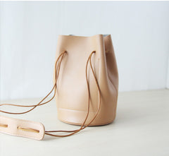 Mini LEATHER Bucket Bag WOMENs SHOULDER BAG Purses FOR WOMEN