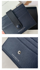 Minimalist Women Gray SheepSkin Slim Card Holder Card Wallets Slim Card Holders Credit Card Holder For Women