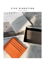 Minimalist Women Matcha Green Leather Slim Card Holders Small Card Wallet Cute Card Holder Credit Card Holder For Women