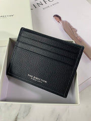 Minimalist Women Matcha Green Leather Slim Card Holders Small Card Wallet Cute Card Holder Credit Card Holder For Women