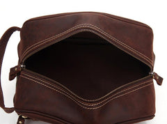 Cool Leather Mens Work Clutch Bag Wristlet Bag Clutch Handbag For Men
