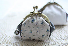 Handmade cute womens leather small change coin wallet pouch purse for women - EverHandmade
