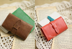 Handmade sweet cute pretty leather small keys wallet pouch purse for women/lady girl