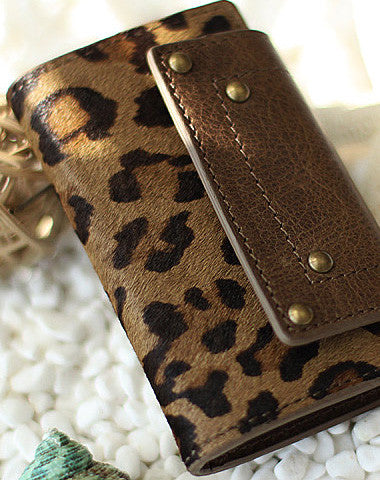 Handmade modern cute cilice pretty leather small keys wallet pouch purse for women/lady girl - EverHandmade