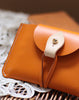 Handmade vintage rustic pretty leather iphone case cover bag pouch for women/lady girl - EverHandmade