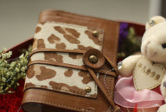 Handmade cute pretty cilice leather small cards wallet pouch purse for women/lady girl