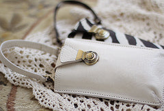Handmade sweet modern pretty leather iphone case cover bag pouch for women/lady girl - EverHandmade