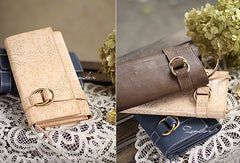 Handmade pretty modern accordion leather long iphone bifold wallet for women/lady girl - EverHandmade