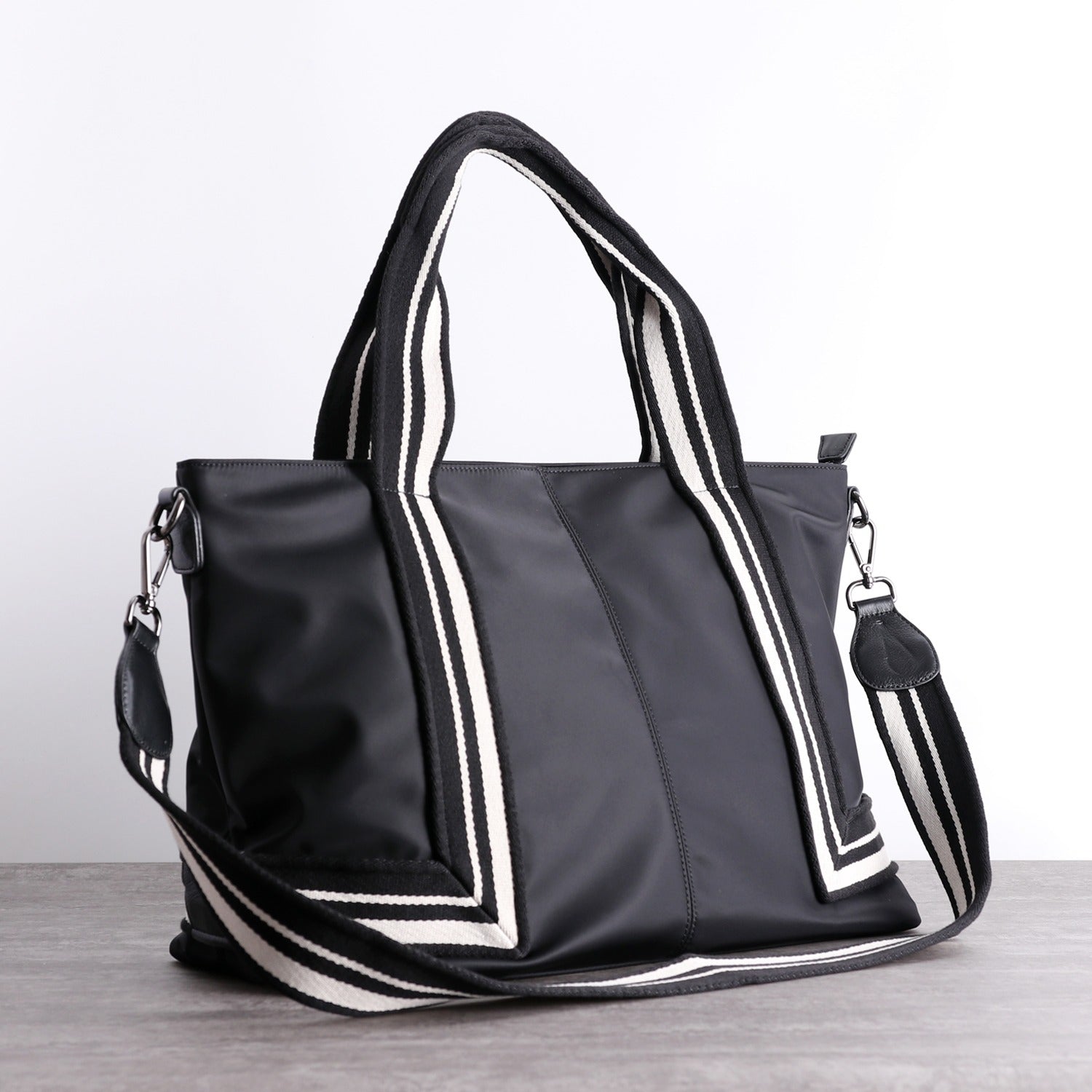 Ryder Nylon Tote Bag - Black