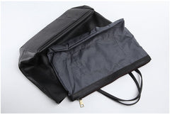 Fashion Leather Black Brown Tote Bag Shopper Tote Bag Tote Shoulder Purse For Women