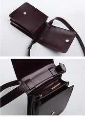 Cute Leather Womens Stylish Minimalist Crossbody Bag Purse Shoulder Bag for Women