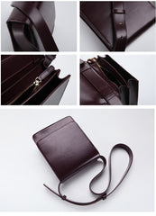 Cute Leather Womens Stylish Minimalist Crossbody Bag Purse Shoulder Bag for Women