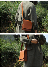 Cute Leather Womens Stylish Minimalist Crossbody Bag Purse Shoulder Bag for Women