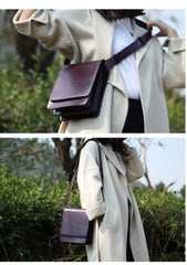 Cute Leather Womens Stylish Minimalist Crossbody Bag Purse Shoulder Bag for Women