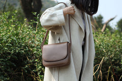 Stylish LEATHER WOMEN Saddle Messenger BAG Crossbody Purse FOR WOMEN