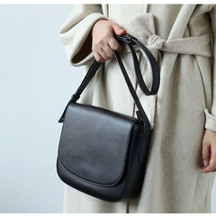 Stylish LEATHER WOMEN Saddle Messenger BAG Crossbody Purse FOR WOMEN