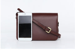 Minimalist Leather Womens Stylish Messenger Crossbody Bag Purse Shoulder Bag for Women
