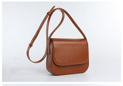 Stylish Leather Womens Minimalist Shoulder Bag Crossbody Bag Purse for Women