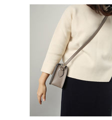 Minimalist Leather Womens Stylish Messenger Crossbody Bag Purse Shoulder Bag for Women