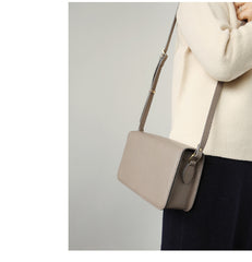 Minimalist Leather Womens Stylish Messenger Crossbody Bag Purse Shoulder Bag for Women