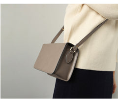 Minimalist Leather Womens Stylish Messenger Crossbody Bag Purse Shoulder Bag for Women