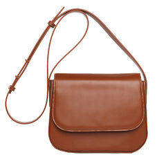 Stylish Leather Womens Minimalist Shoulder Bag Crossbody Bag Purse for Women