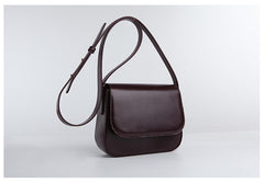 Stylish Leather Womens Minimalist Shoulder Bag Crossbody Bag Purse for Women