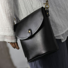 Stylish LEATHER WOMEN Bucket Bag SHOULDER BAG Barrel Crossbody Purse FOR WOMEN