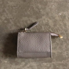 Mini LEATHER Womens Small Wallet Change Wallet Makeup Pouch FOR Women