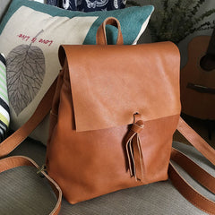 Vintage LEATHER WOMEN Backpack School Backpacks Travel Backpack FOR WOMEN