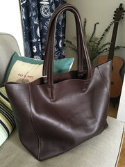 Stylish WOMENs LEATHER Tote Bag Totes Shoulder Purse FOR WOMEN