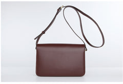 Minimalist Leather Womens Stylish Messenger Crossbody Bag Purse Shoulder Bag for Women
