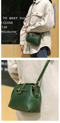 Vintage Womens Tan Leather Doctor Shoulder Bag Side Purses Doctor Crossbody Purses for Women