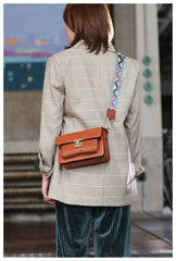 Womens Small Satchel Bag Wider Strap Crossbody Bag - Annie Jewel