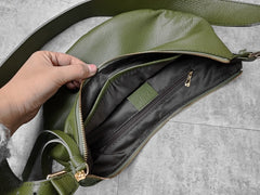 Fashion Women Black Leather Saddle Shoulder Bag Side Bag White Saddle Crossbody Bag Purse For Women