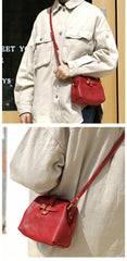 Vintage Womens Tan Leather Doctor Shoulder Bag Side Purses Doctor Crossbody Purses for Women