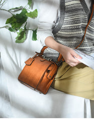 Womens Green Leather Doctor Handbag Purses Square Doctor Crossbody Purse for Women