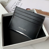 Women Red Leather Card Holders Small Card Wallet Minimalist Credit Card Holder For Women