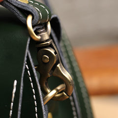 Stylish LEATHER WOMEN Saddle Bag SHOULDER BAG Circle Crossbody Purse FOR WOMEN