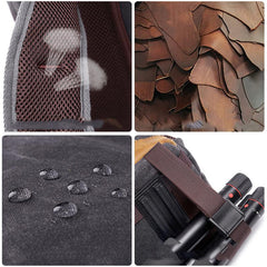 GREEN LARGE CANVAS WATERPROOF MENS CANON CAMERA BACKPACK DSLR CAMERA BAG NIKON CAMERA BAG DSLR CAMERA BAG