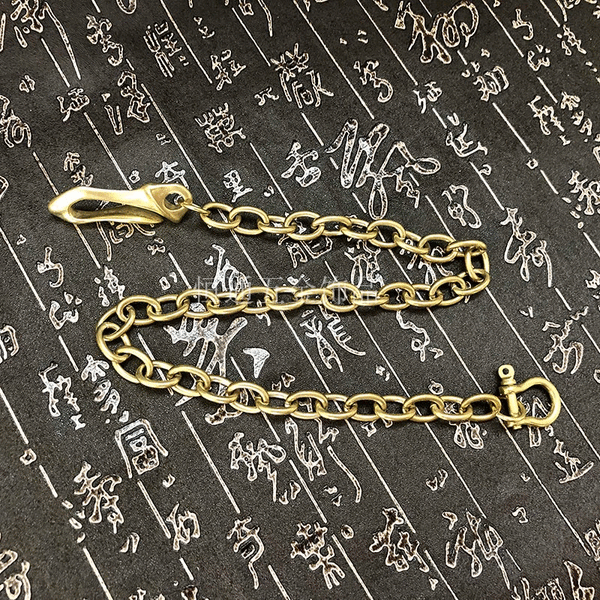 Cool Copper 19'' Key Chain Rock Pants Chain Biker Wallet Chain jeans chain jean chains for Men