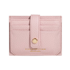 Cute Women White Blue Vegan Leather Small Card Holder Card Wallet Slim Card Holder Credit Card Holder For Women