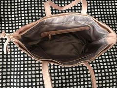 Stylish Womens Silver Leather Tote Bag Shoulder Tote Bag Silver Tote Purse For Women
