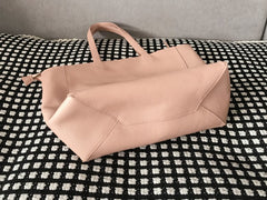 Stylish Womens Black Leather Tote Bag Shoulder Tote Bag Black Tote Purse For Women