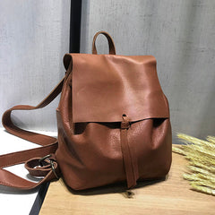 Vintage LEATHER WOMEN Backpack School Backpacks Travel Backpack FOR WOMEN