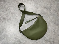 Fashion Women Black Leather Saddle Shoulder Bag Side Bag White Saddle Crossbody Bag Purse For Women