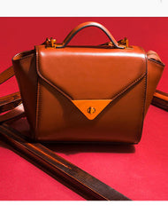Genuine Leather crossbodybag handbag shoulder bag for women leather bag - EverHandmade